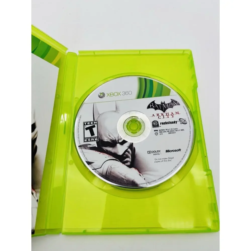 Batman Arkham City Xbox 360 Complete CIB Tested Works VG Condition